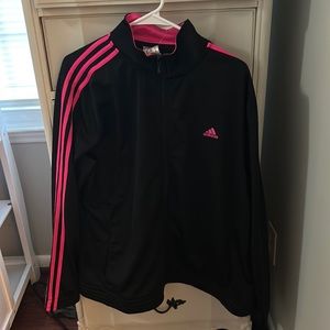 Adidas 3 Stripe Zip up Jacket